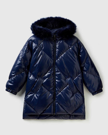 Dark Blue Jacket Benetton