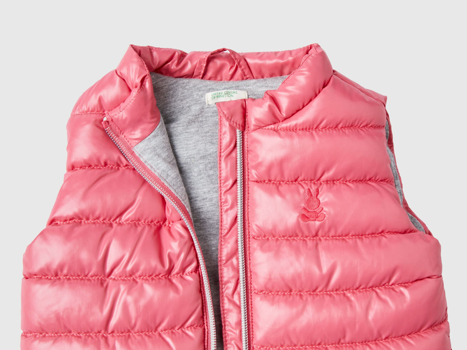 Padded Vest In Technical Fabric