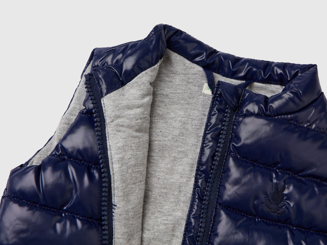 Padded Vest In Technical Fabric
