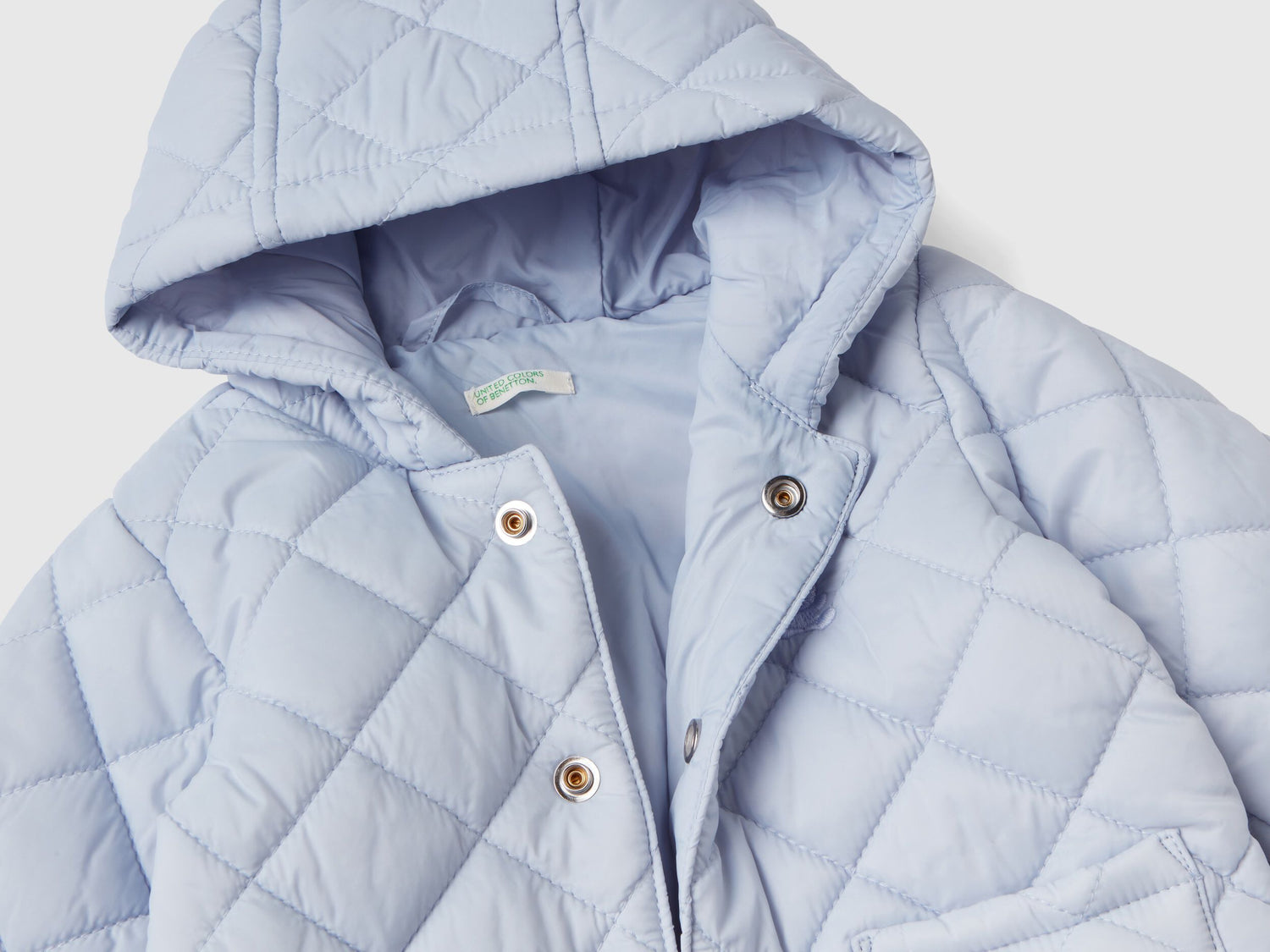 Quilted Jacket With Hood