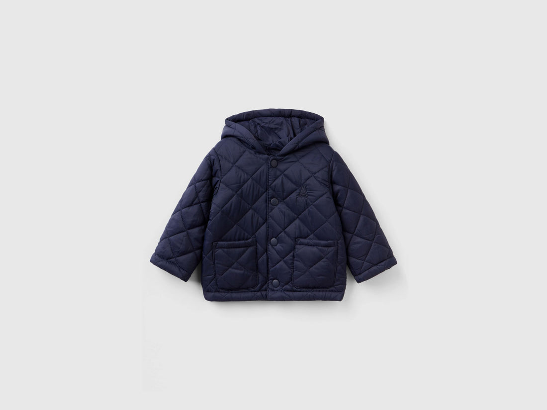 Quilted Jacket With Hood