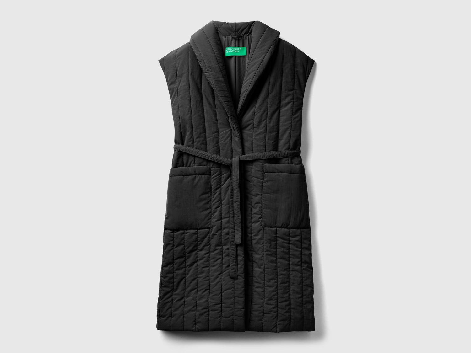 Maxi Padded Vest With Wadding_2T2LDJ006_100_05