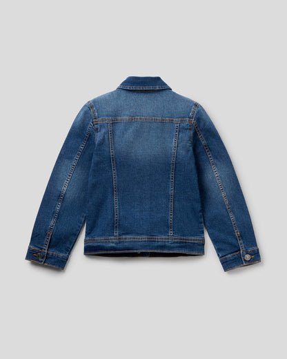 Middle Blue Jacket Benetton