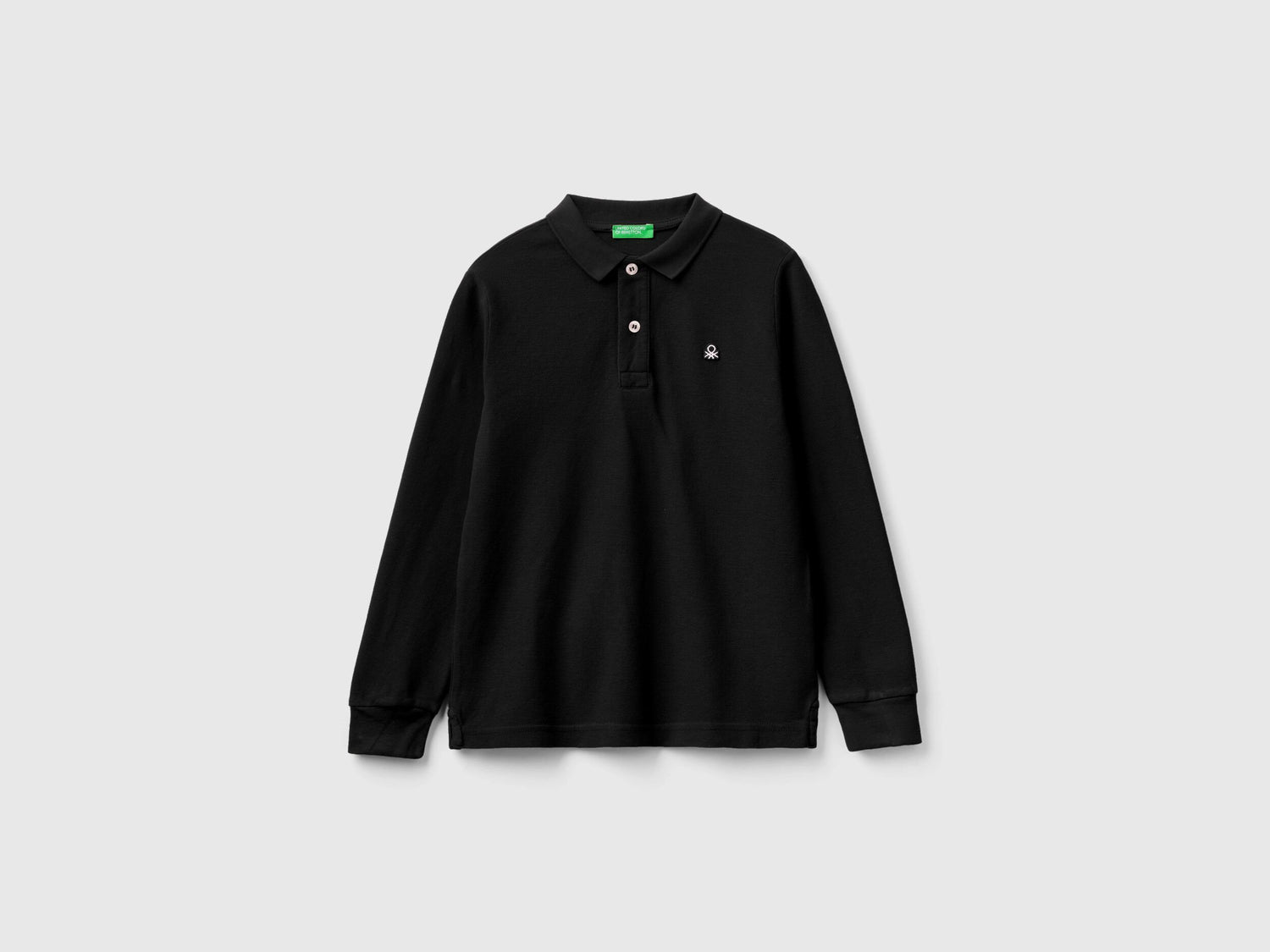 Organic Cotton Long Sleeve Polo_3089C300Z_100_01