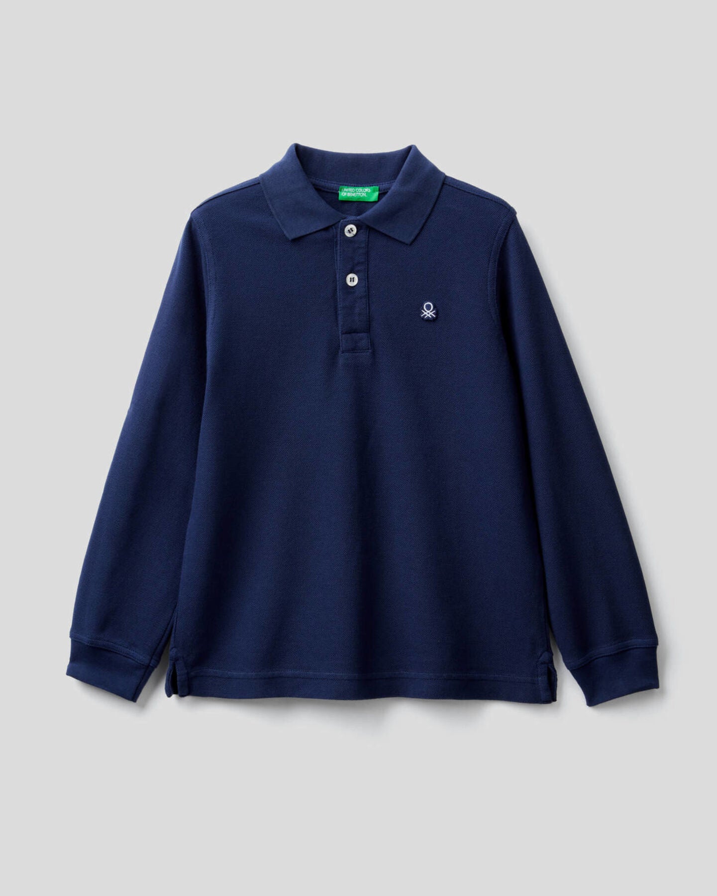Dark Blue Polo Shirt L/S