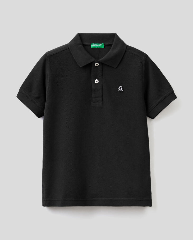 Black Polo Shirt H/S
