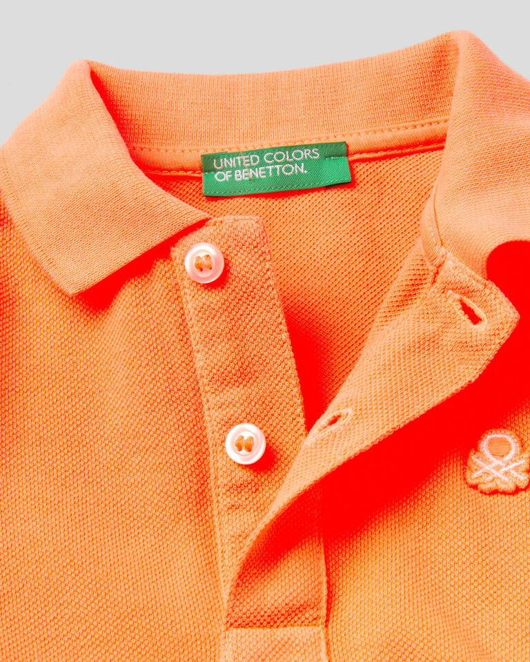 Orange Polo Shirt H/S