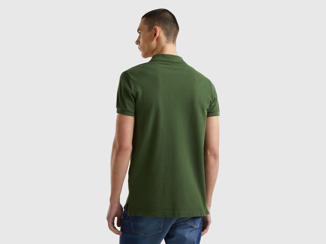 Olive Green Slim Fit Polo_3089J3178_35Y_02