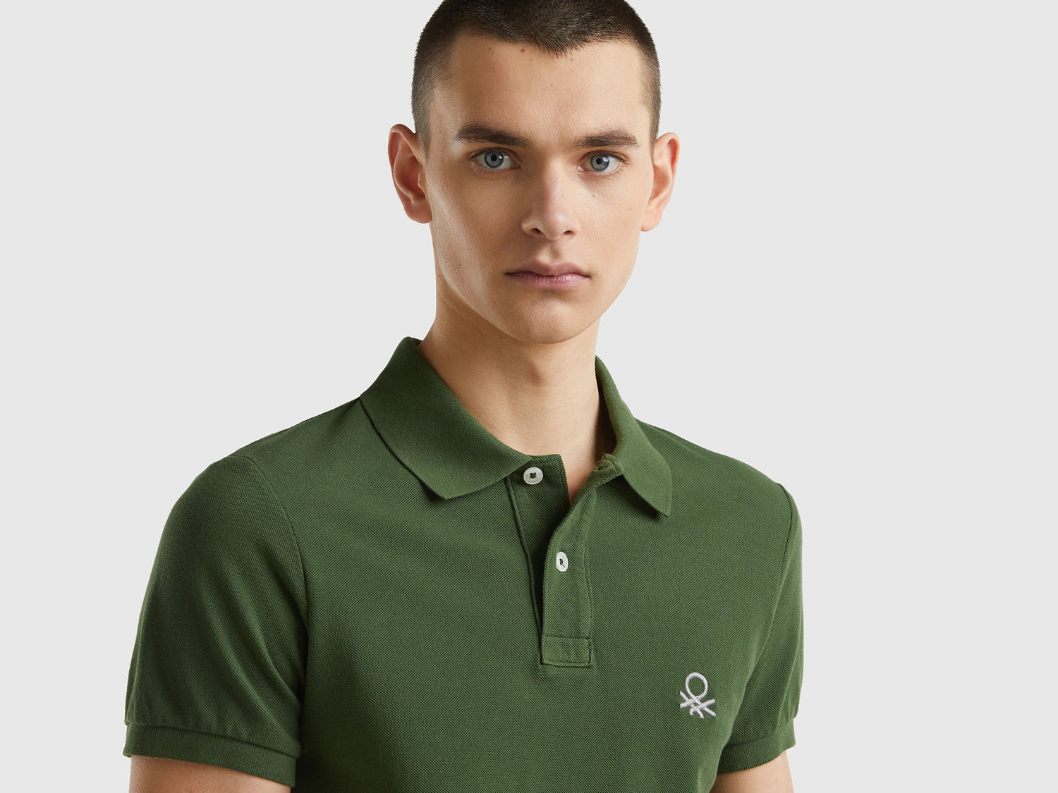 Olive Green Slim Fit Polo_3089J3178_35Y_03
