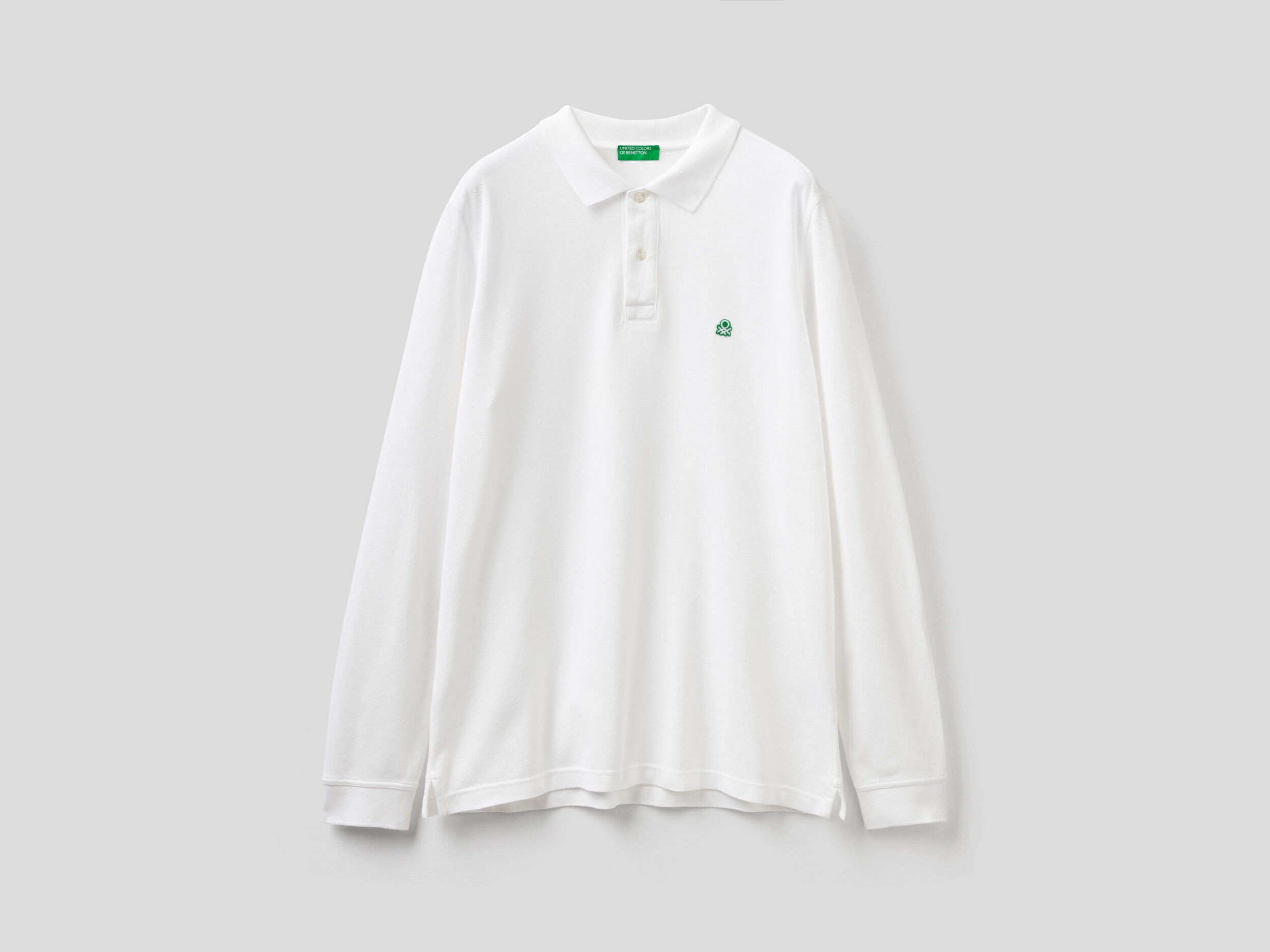 Long Sleeve 100% Cotton Polo
