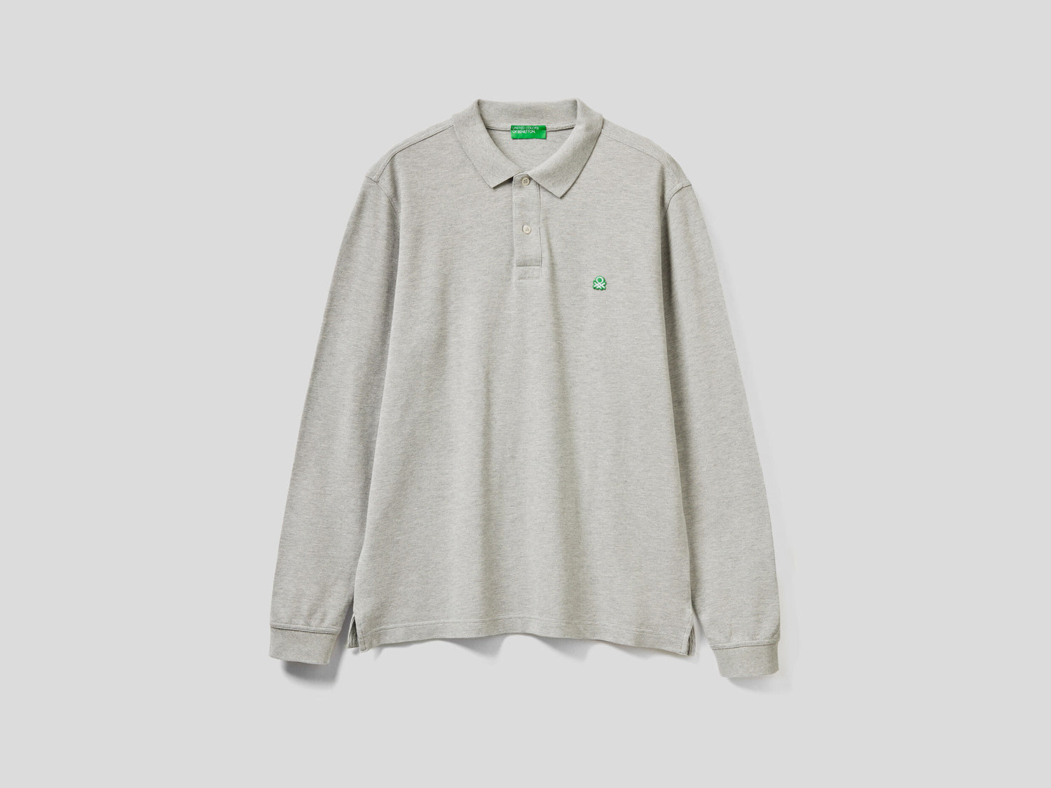 Long Sleeve 100% Cotton Polo