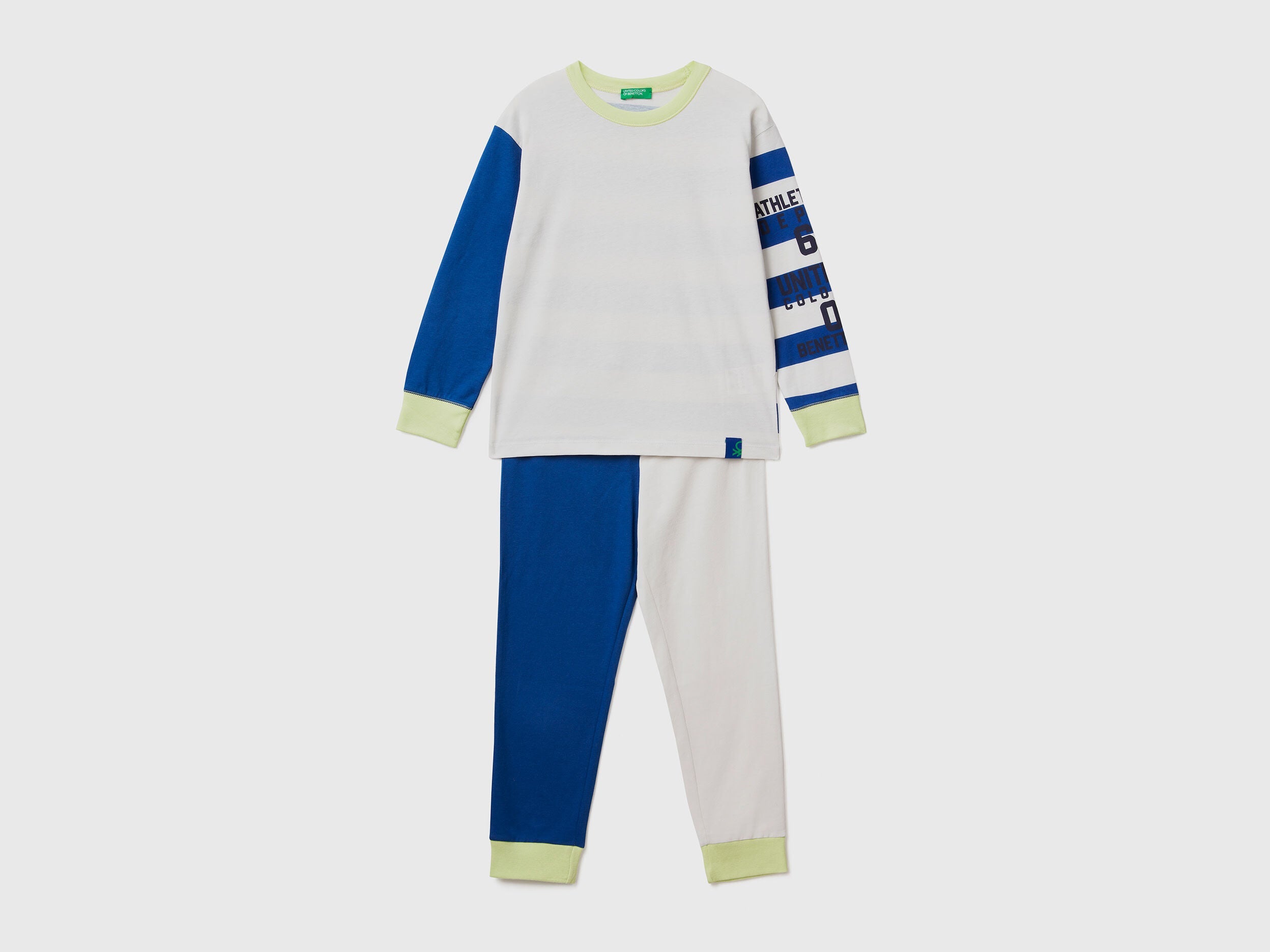 Long 100% Cotton Pyjamas Benetton