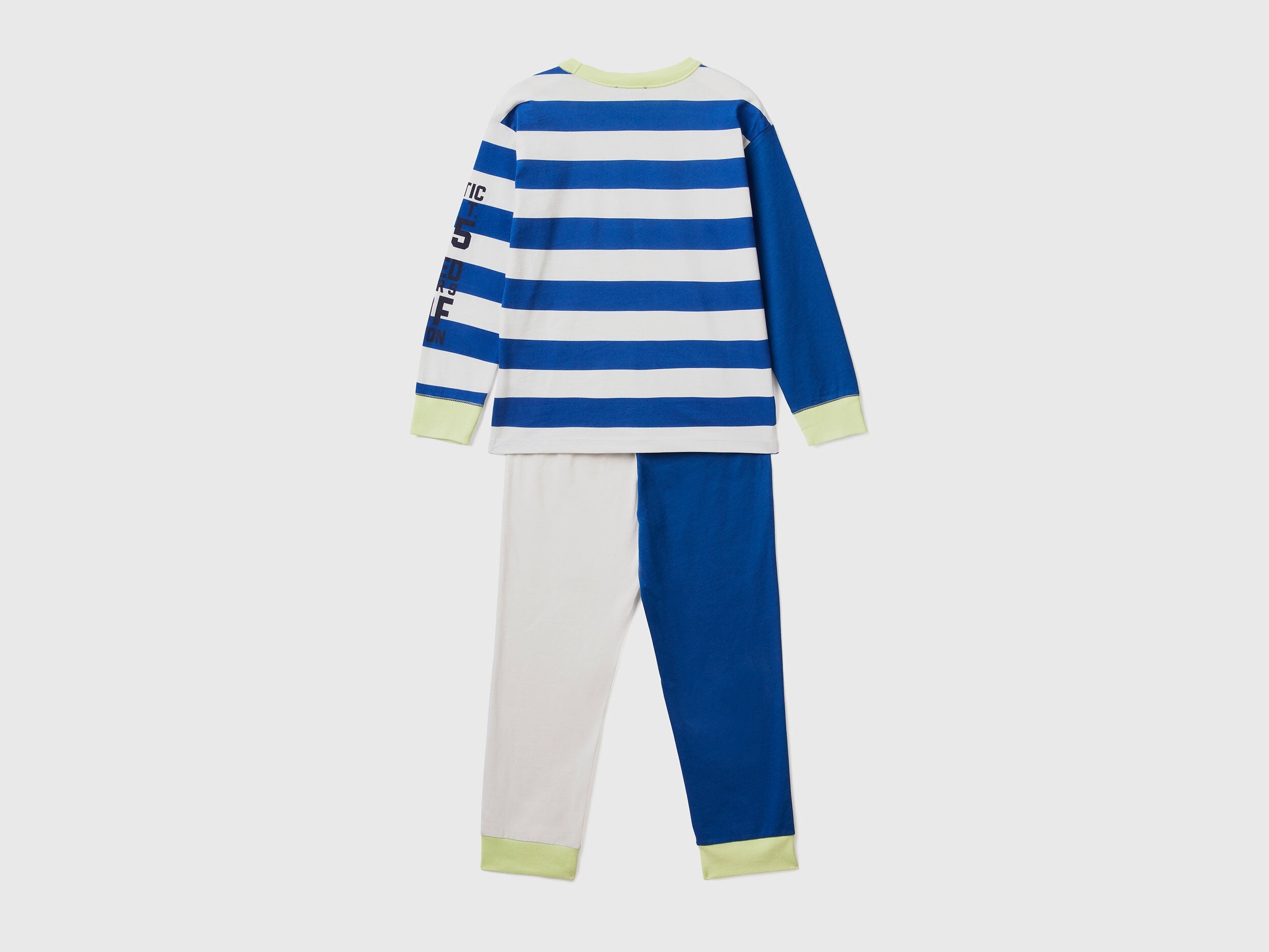 Long 100% Cotton Pyjamas Benetton