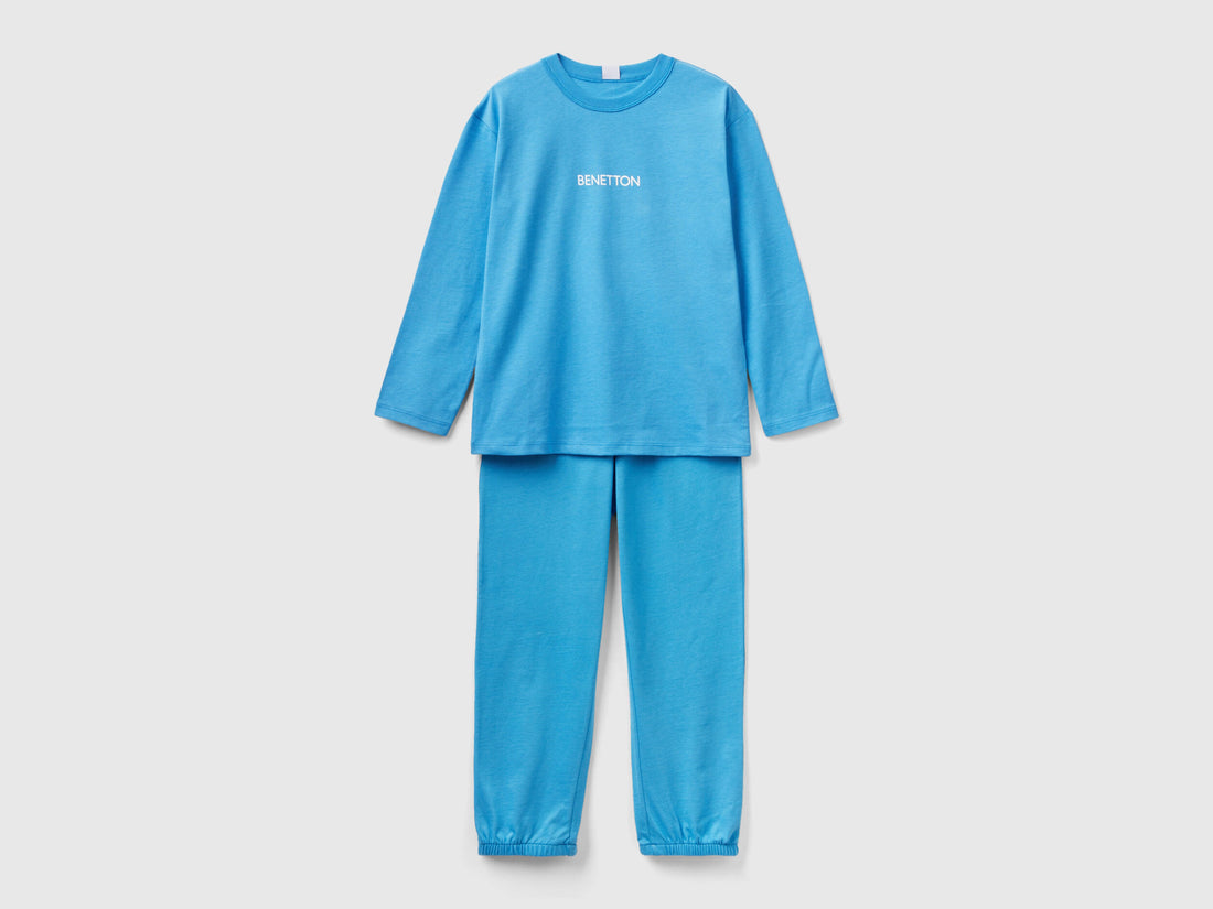 Pyjamas In 100% Cotton With Logo_30960P05B_16F_01
