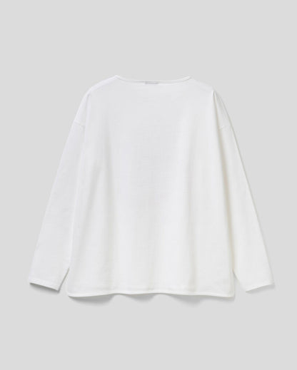 White T-Shirt L/S