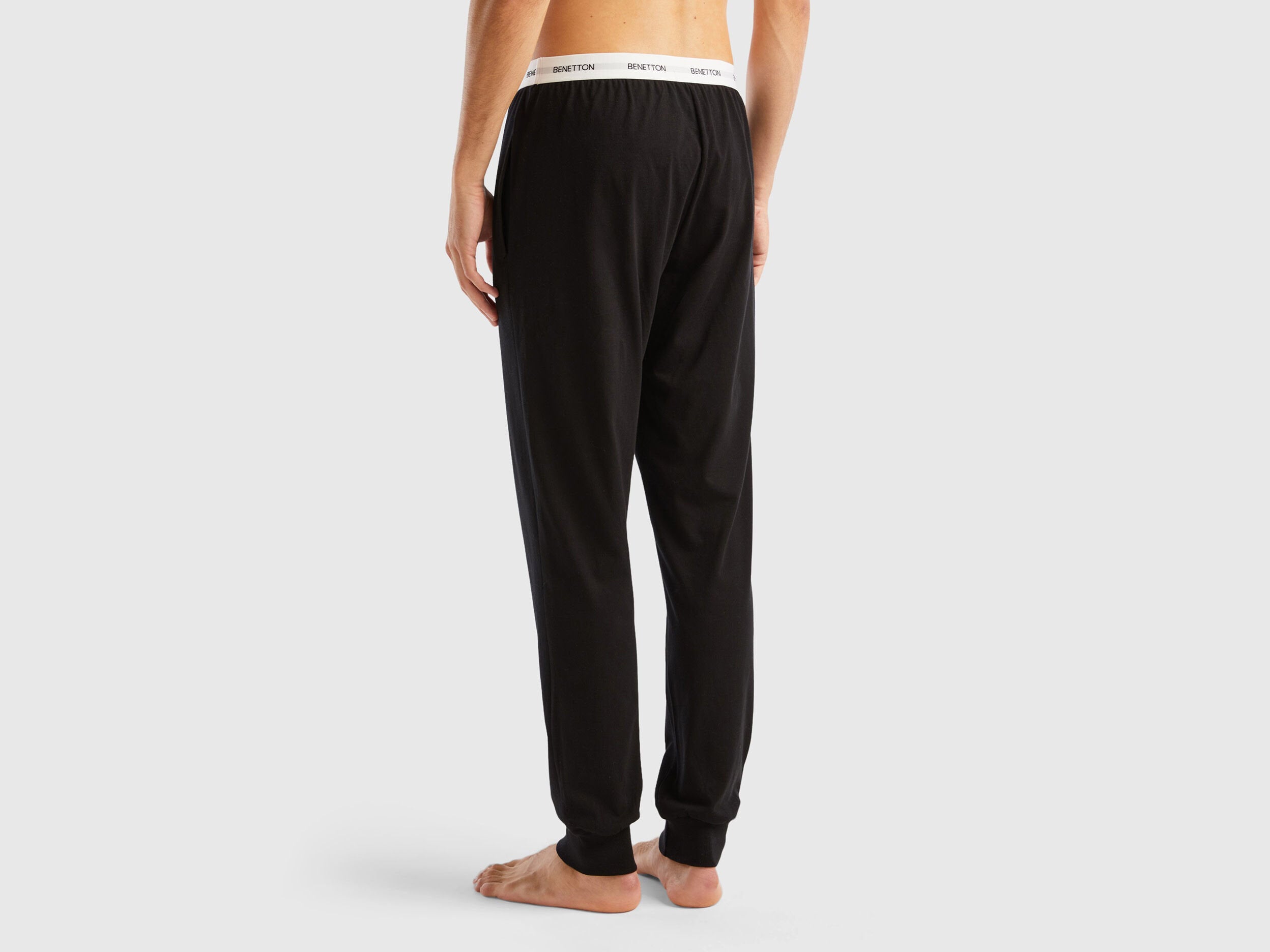 Trousers With Elastic Logo_30964F00G_100_02