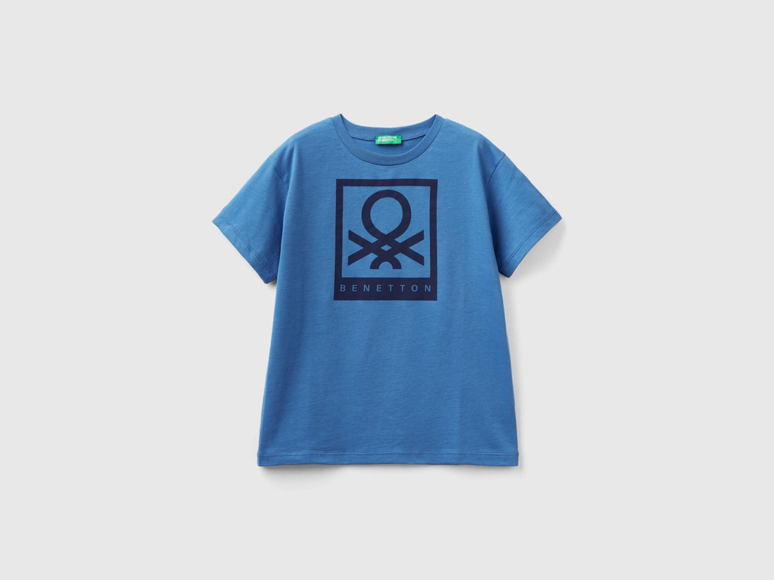 100% Cotton T-Shirt With Logo_3096C10H2_3M6_01