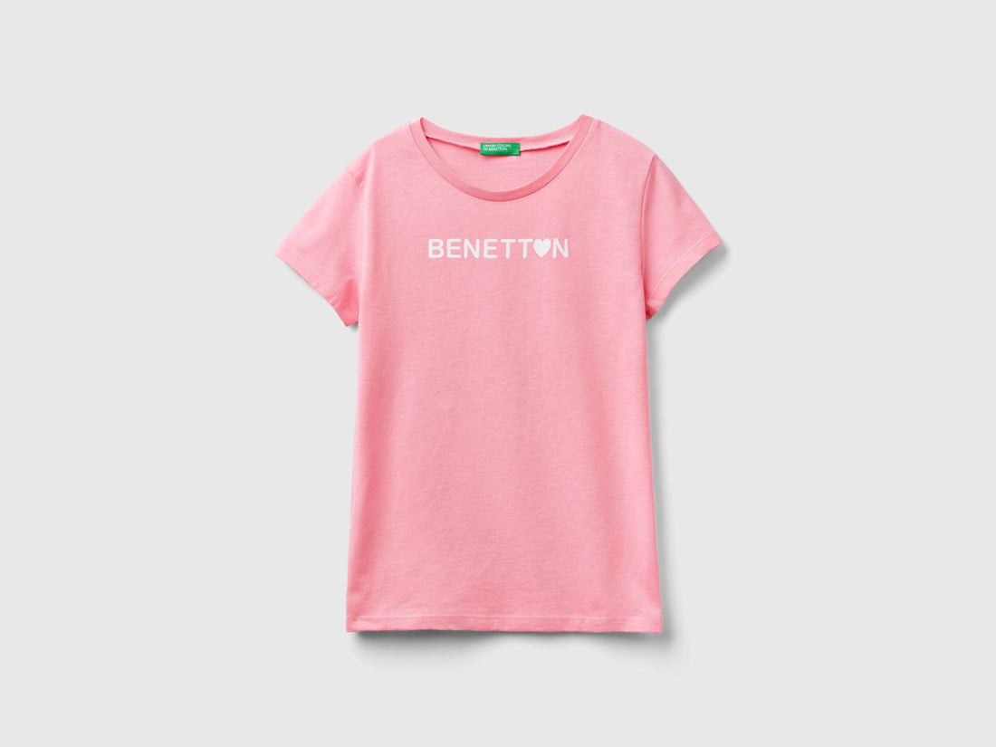 100% Cotton T-Shirt With Logo_3096C10H9_38E_01