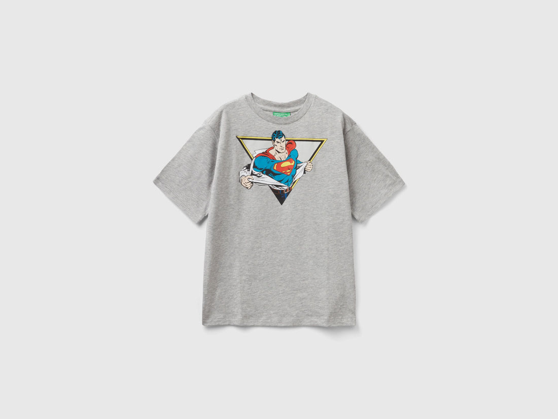 Marl Gray Superman ©&amp;ª Dc Comics T-Shirt_3096C10IM_501_01