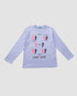 Mauve T-Shirt L/S Benetton