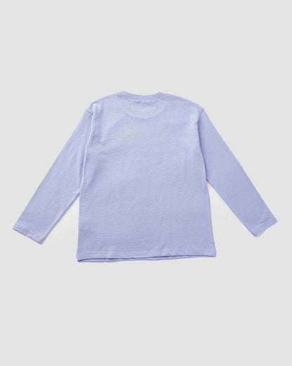 Mauve T-Shirt L/S Benetton