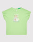 Light Green T-Shirt Benetton