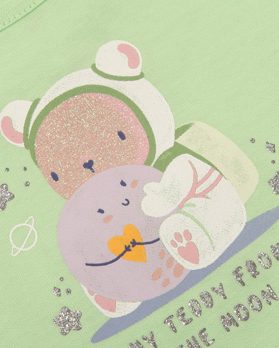 Light Green T-Shirt Benetton