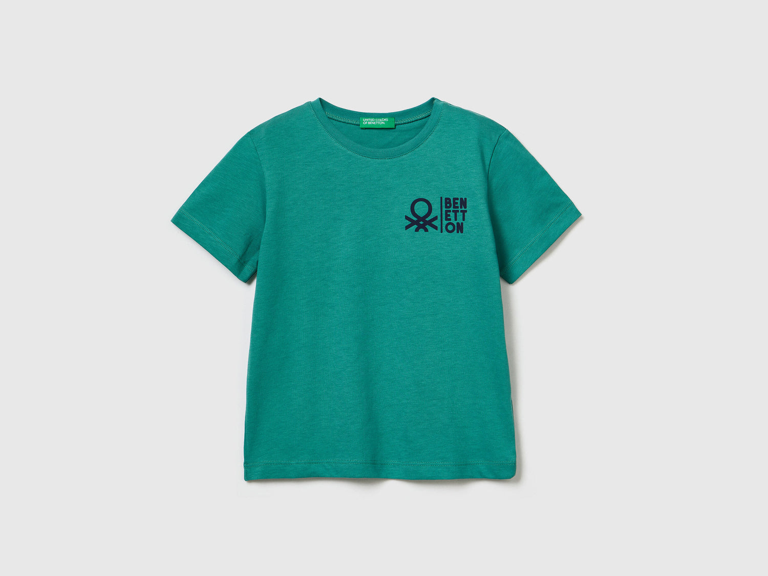 100% Cotton T-Shirt With Logo