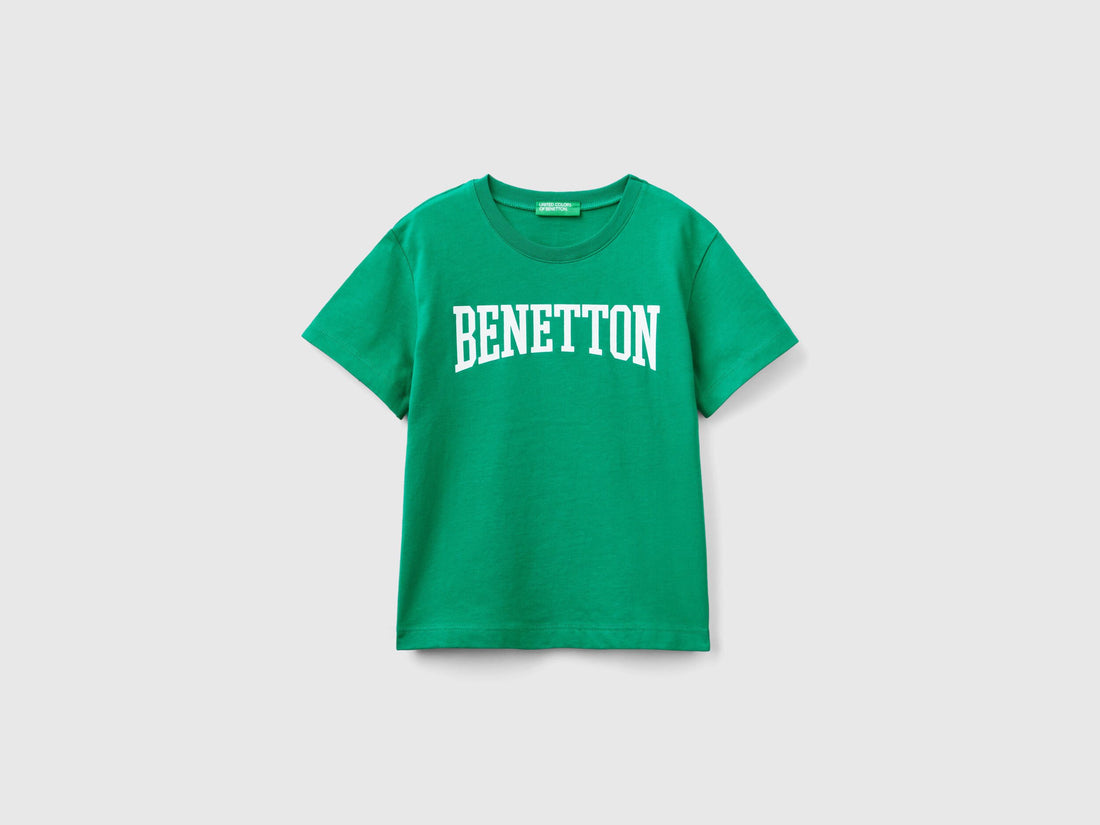 100% Cotton T-Shirt With Logo_3096G10CX_108_01