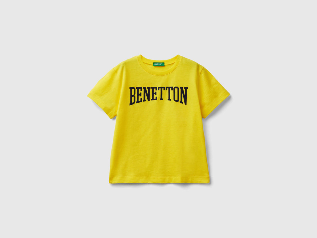 100% Cotton T-Shirt With Logo_3096G10CX_23D_01
