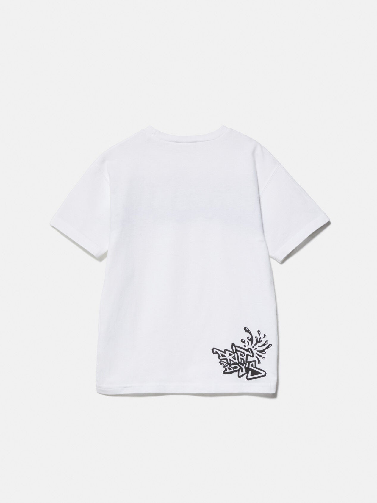 T-Shirt With Graffiti Print