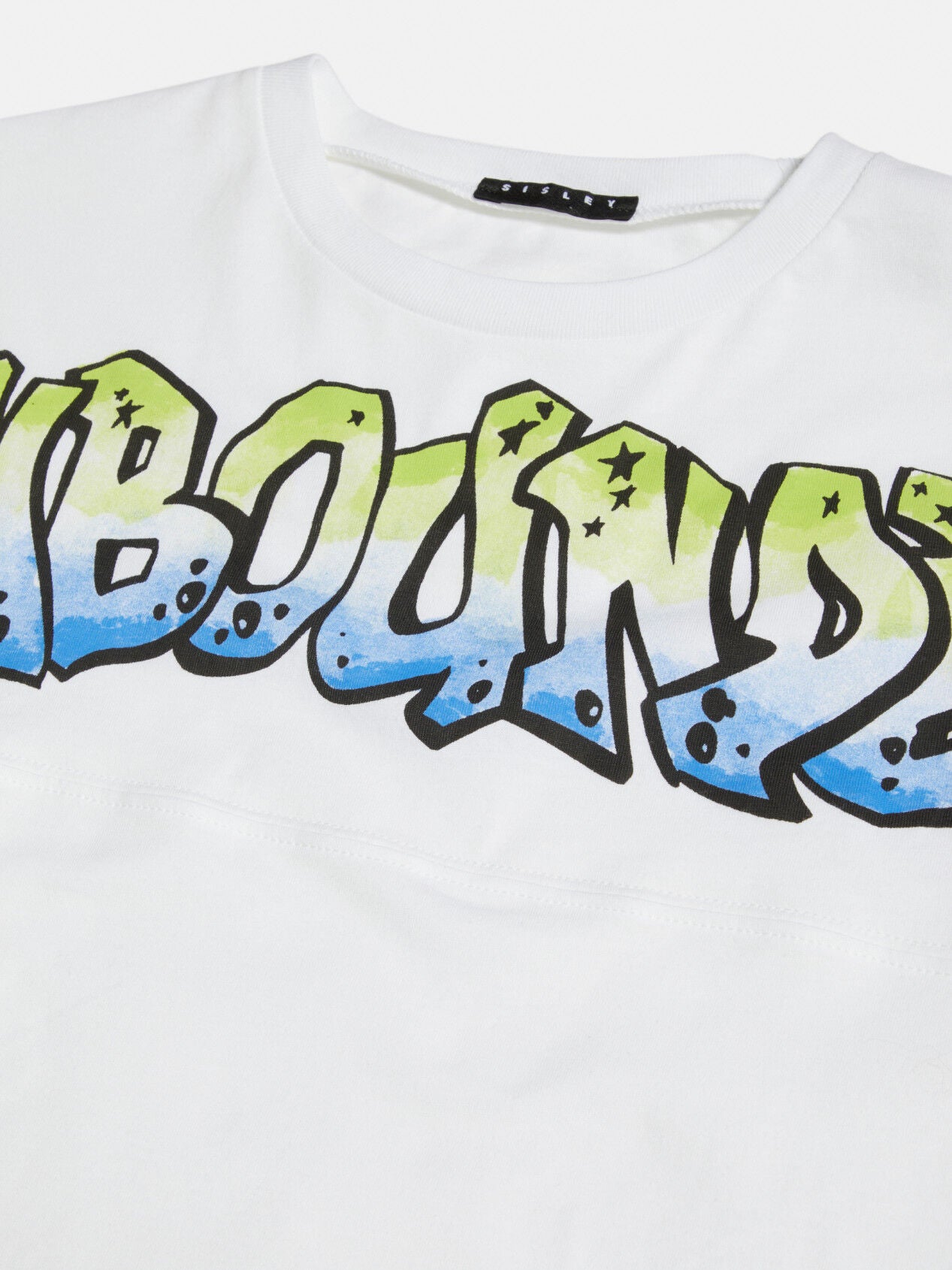 T-Shirt With Graffiti Print