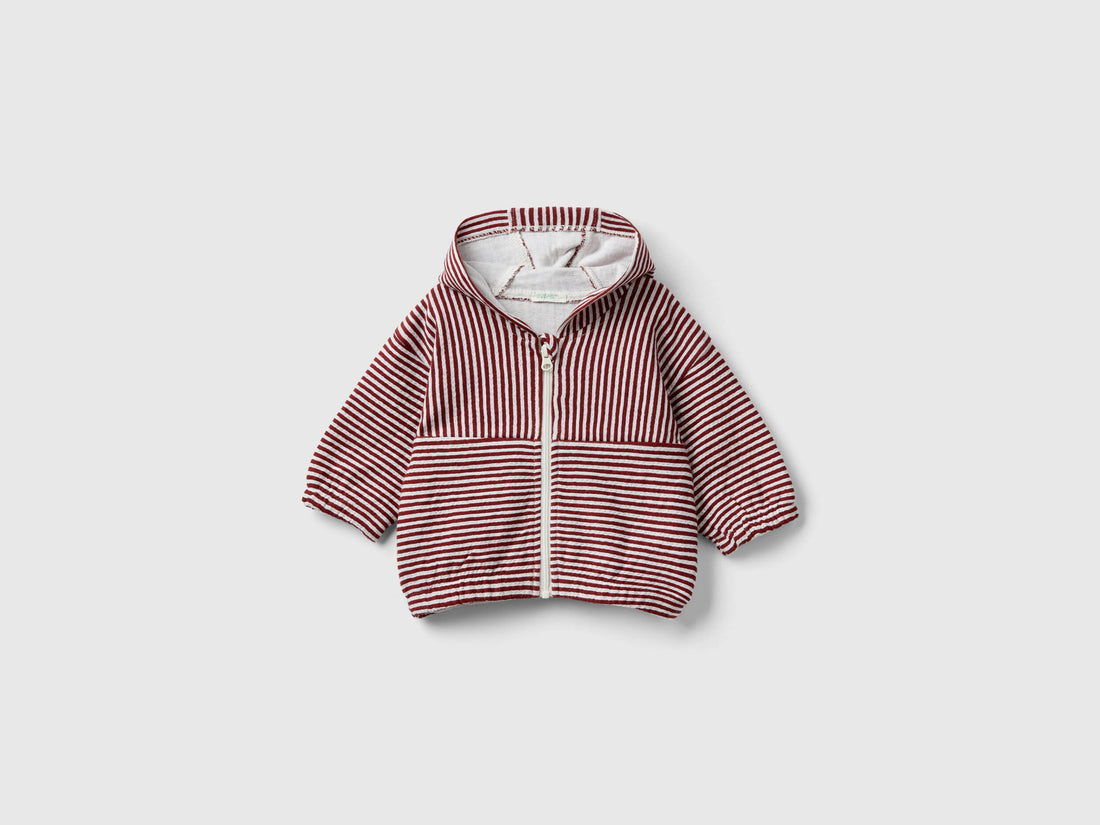 Striped 100% Cotton Sweatshirt