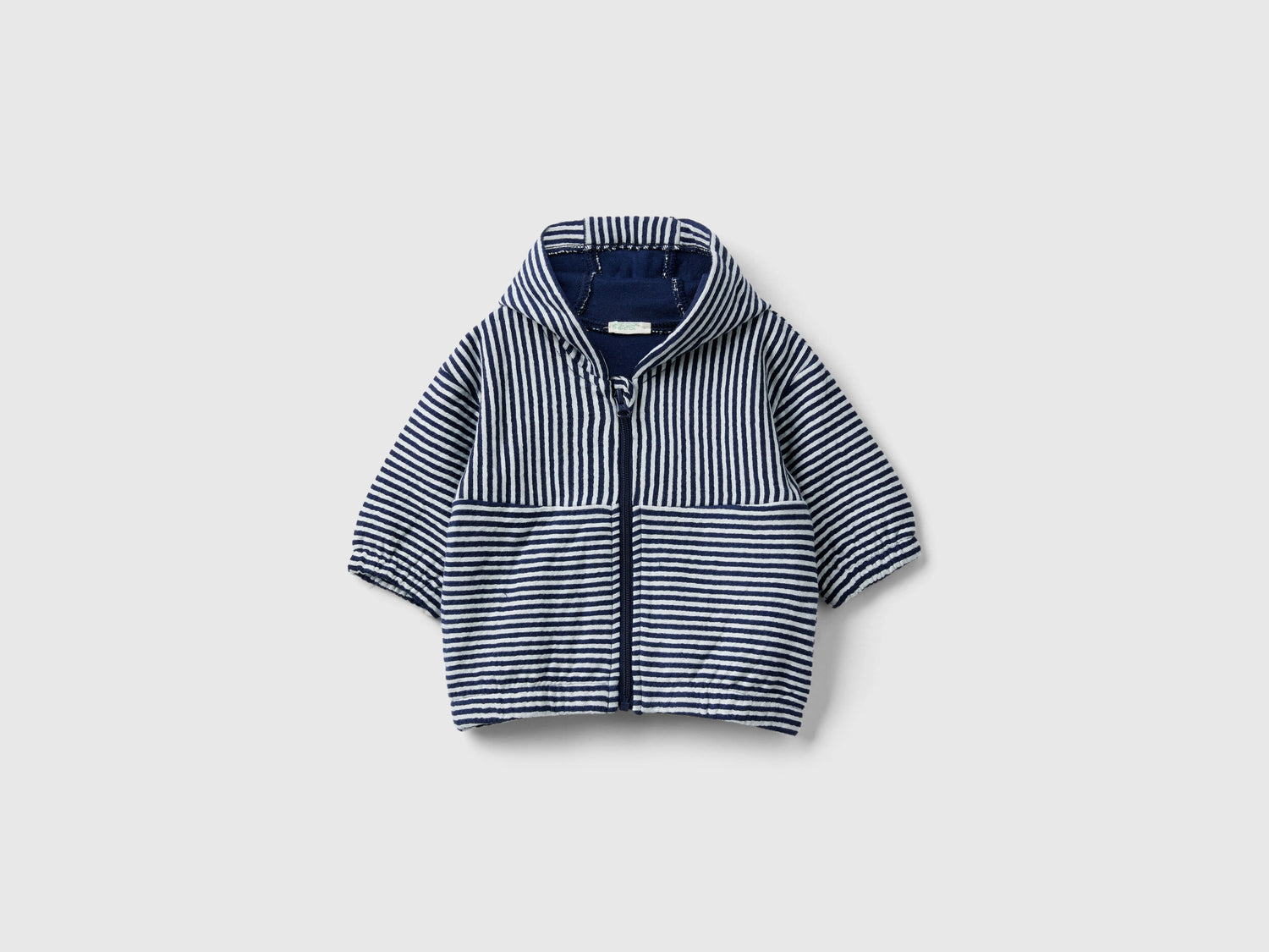 Striped 100% Cotton Sweatshirt