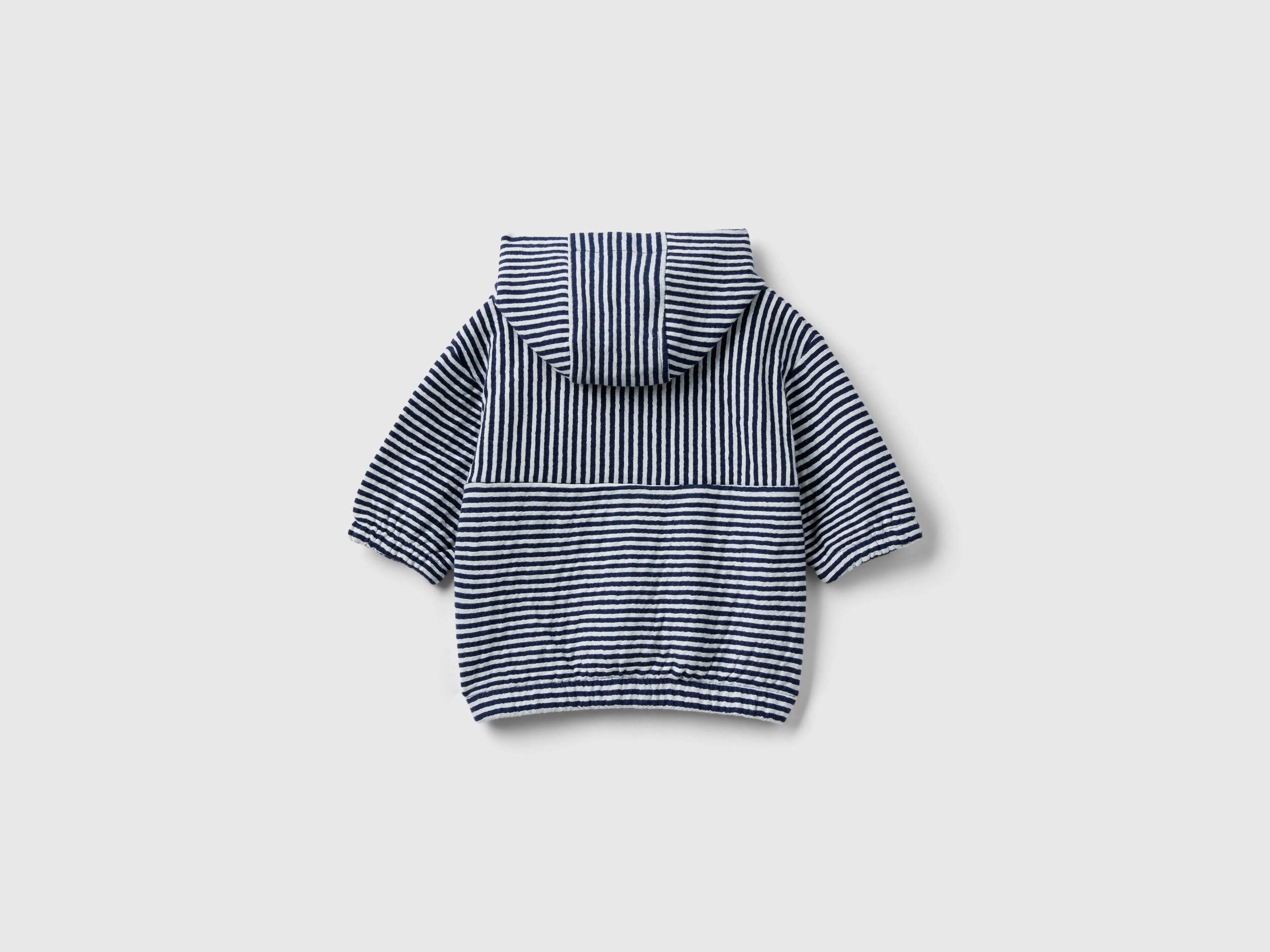 Striped 100% Cotton Sweatshirt