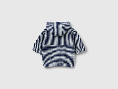 Striped 100% Cotton Sweatshirt