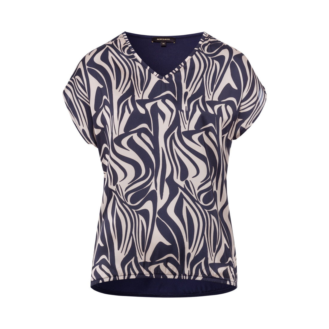 Navy Blouse Shirt