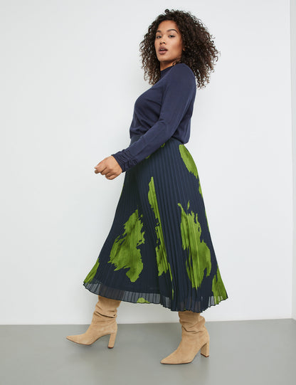 Pleated Skirt With An Elasticated Waistband_310204-21238_8452_05