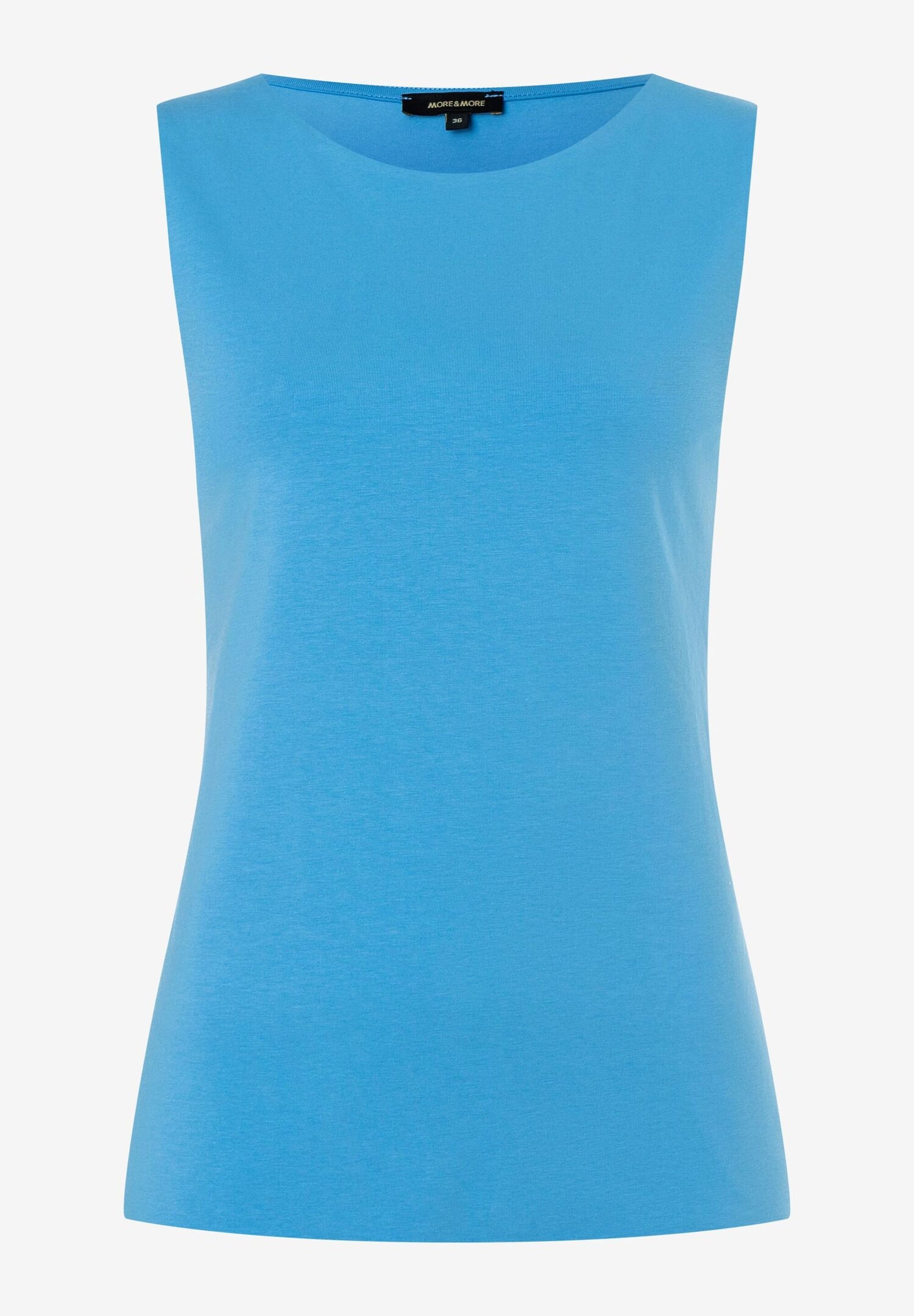 Blue Cotton Stretch Top_03