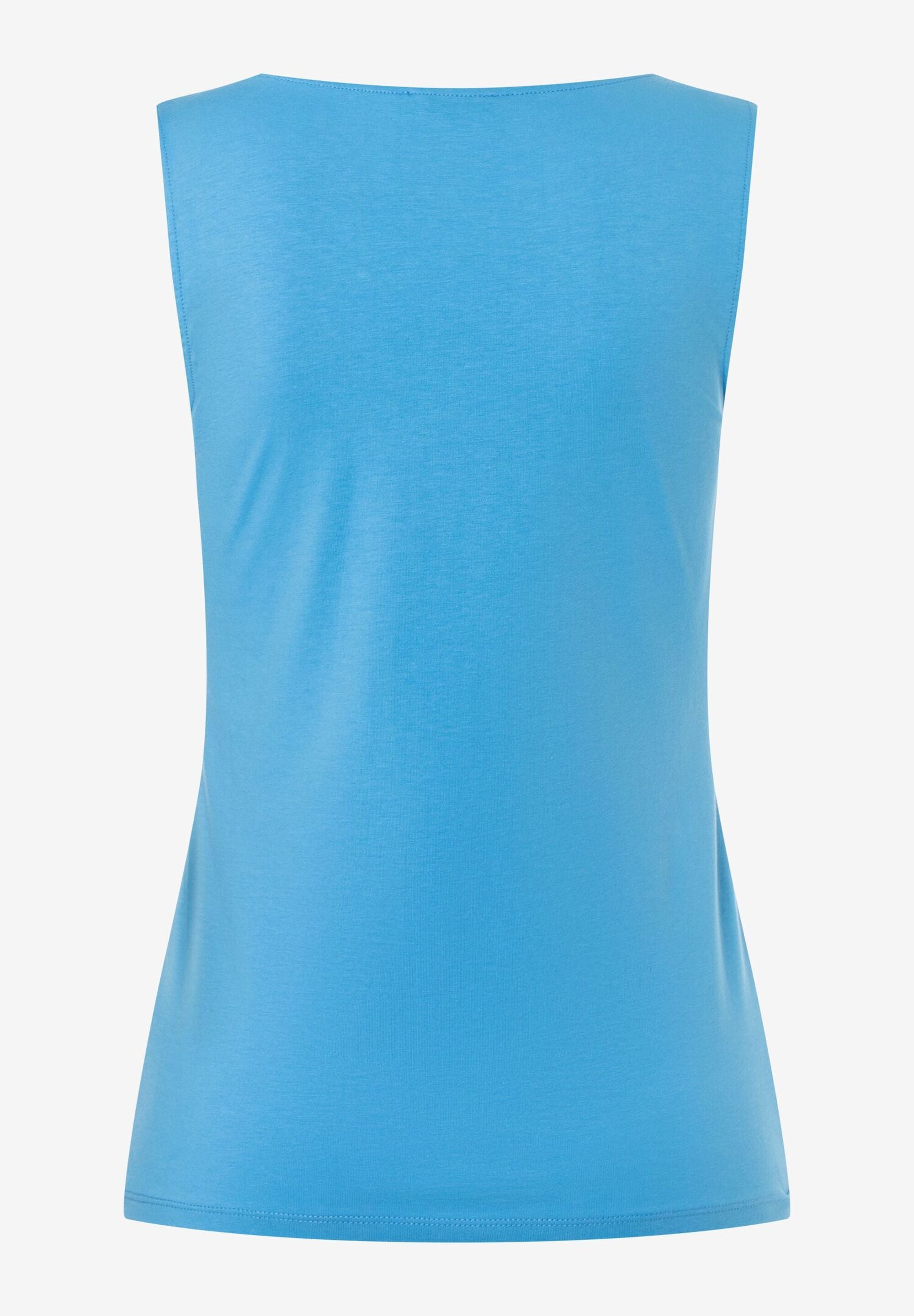 Blue Cotton Stretch Top_04