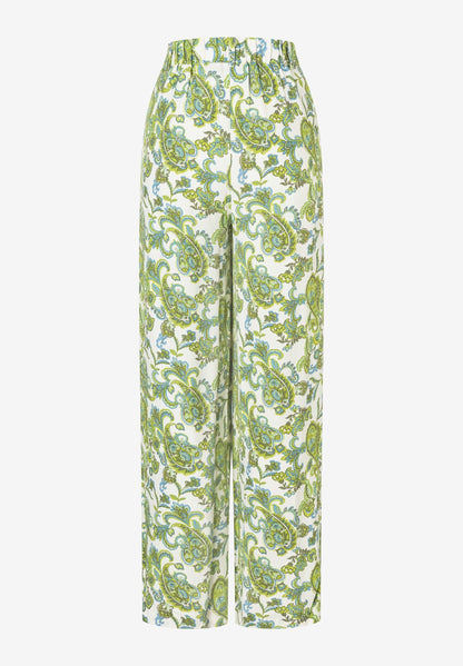 Multi-Color Paisley Print Palazzo Trousers_04