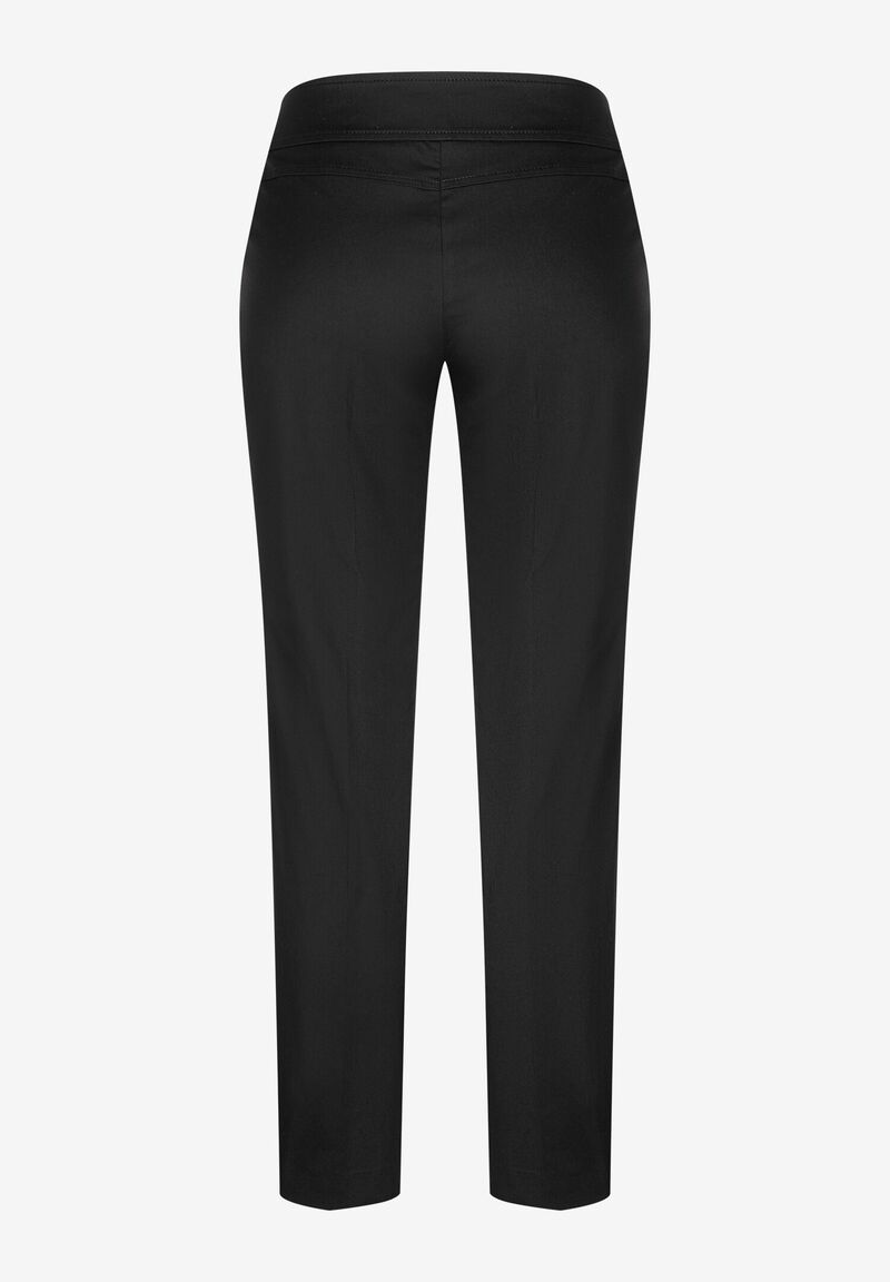Black Cropped Chino Trousers_03