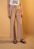 Beige Wide Pleated Dress Trousers_01