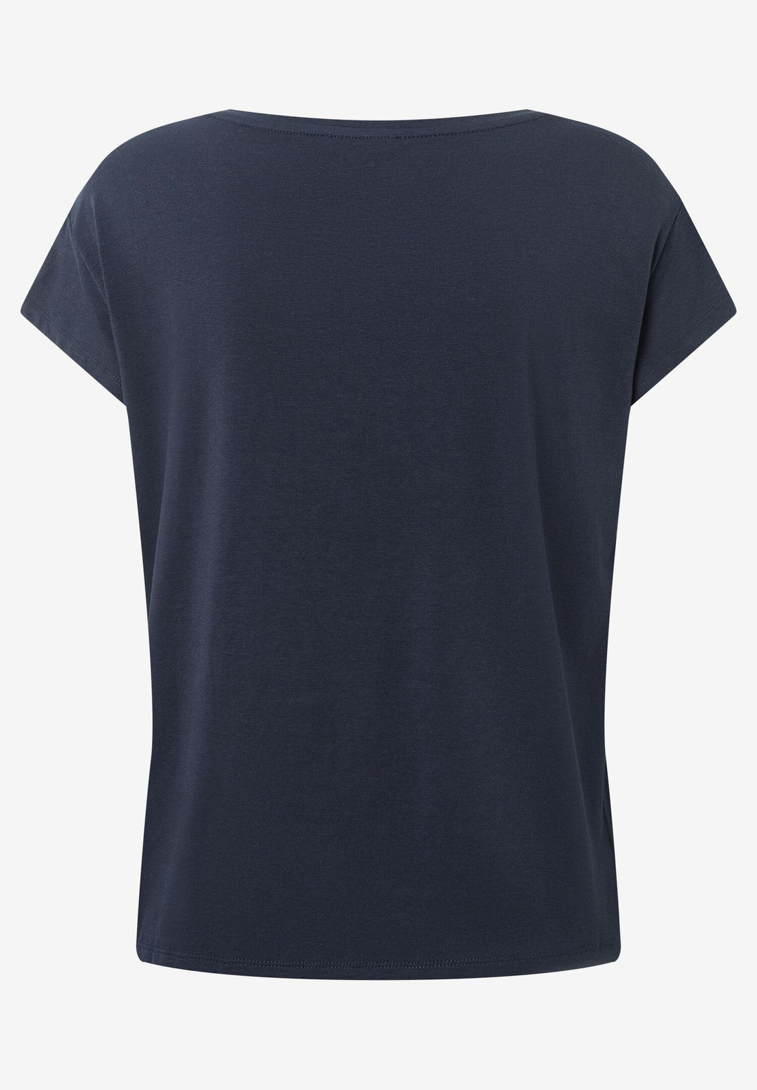 Blue Short Sleeve Navy T-Shirt With Lettering_02