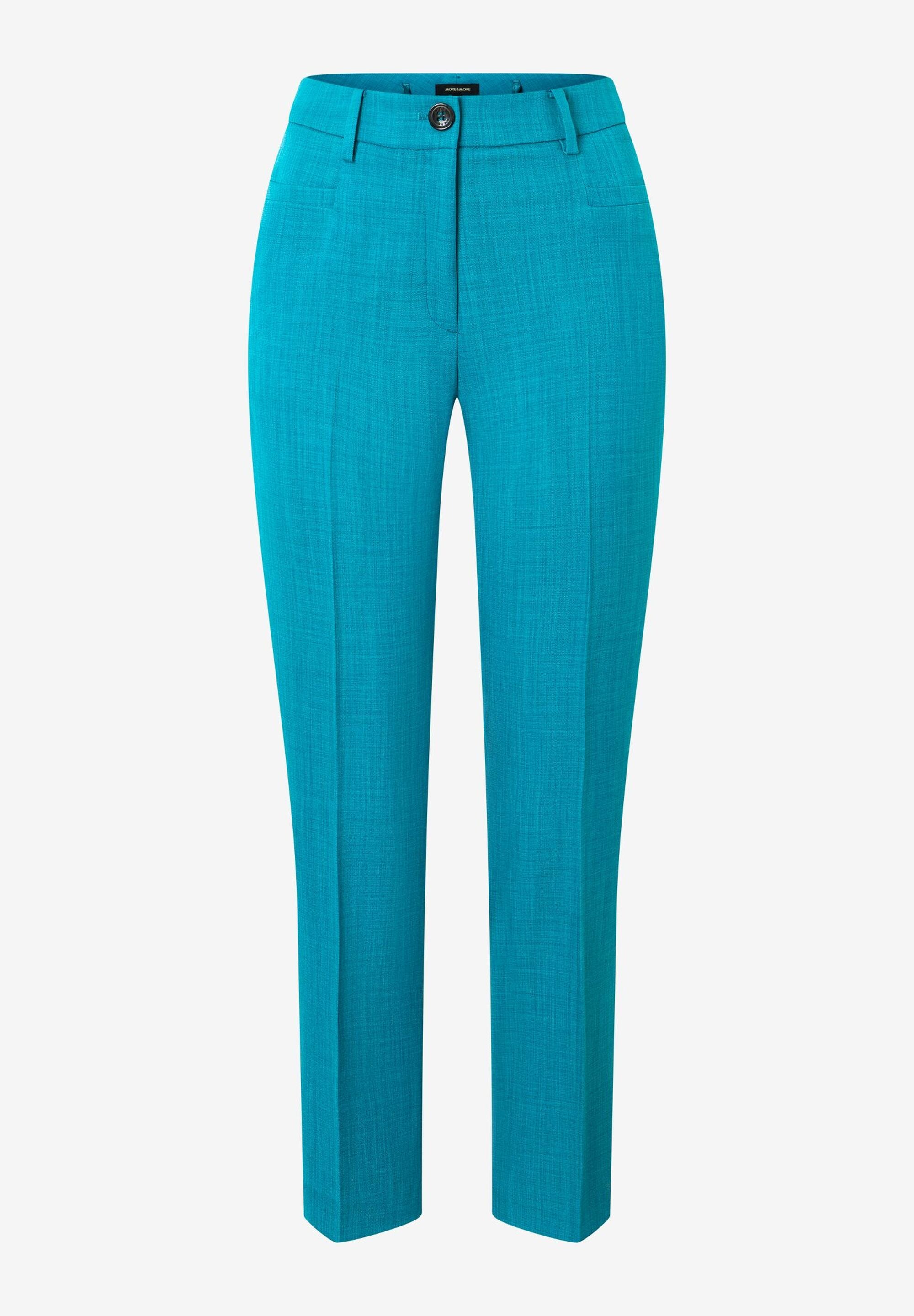 Blue Cropped Dress Trousers_04