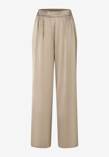 Beige Satin Dress Trousers_03