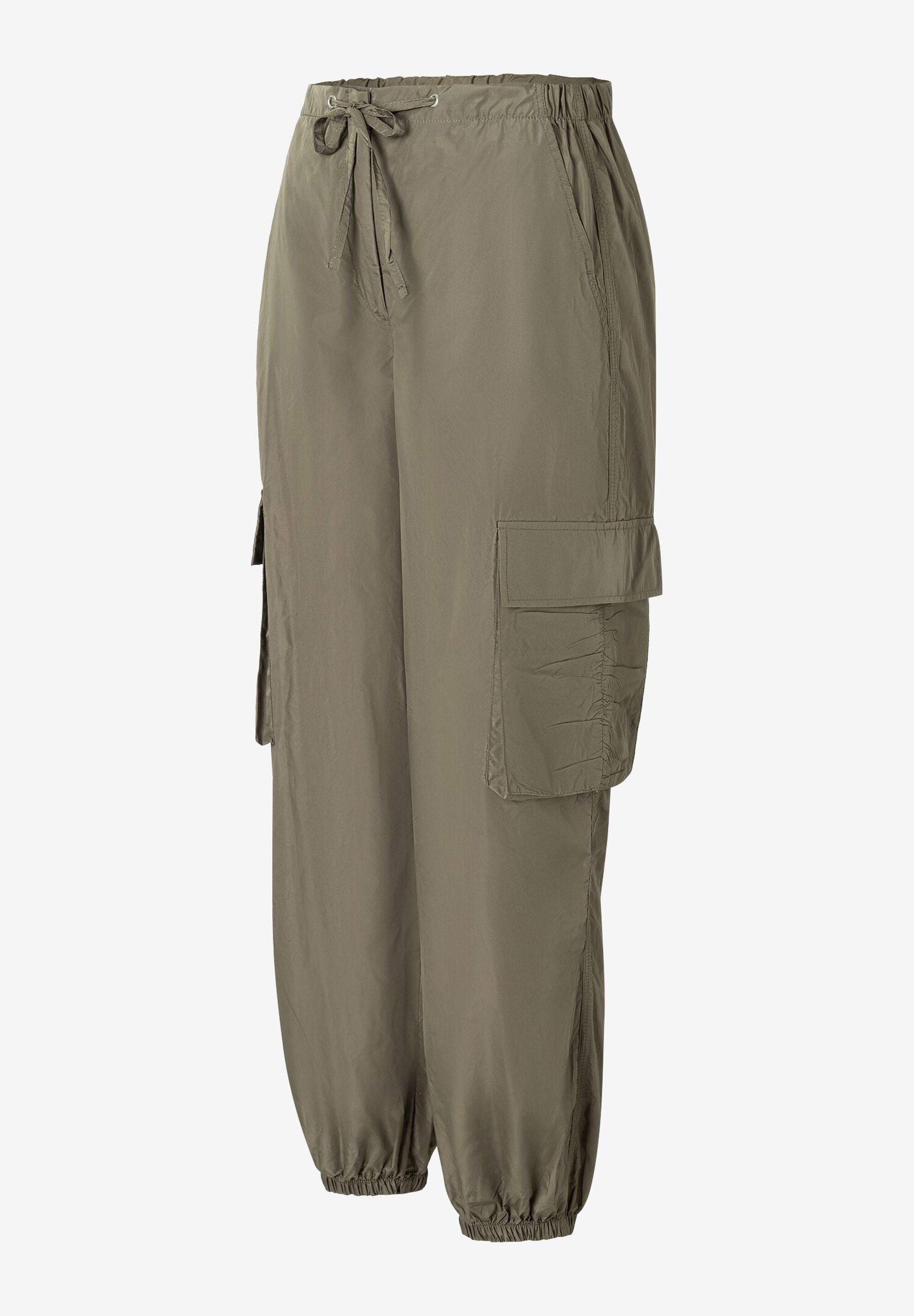 Green Light Khaki Cargo Trousers_05