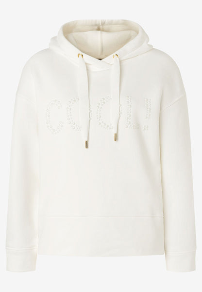 Off White Hoodie With Pearl Lettering_31080251_0041_02