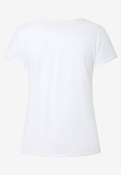 T-Shirt With Front Print, White, Autumn Collection_31090000_0010_03