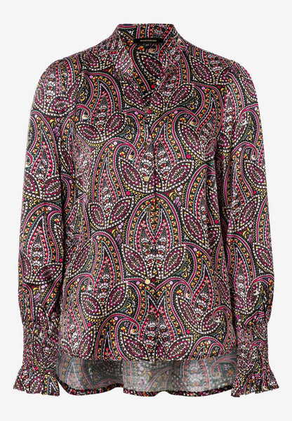 Satin Blouse In Paisley Print_31102053_6790_03